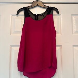 Express Pink Asymmetrical Tank Top
